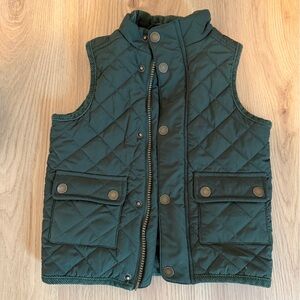Toddler boys Quilted Vest - Green